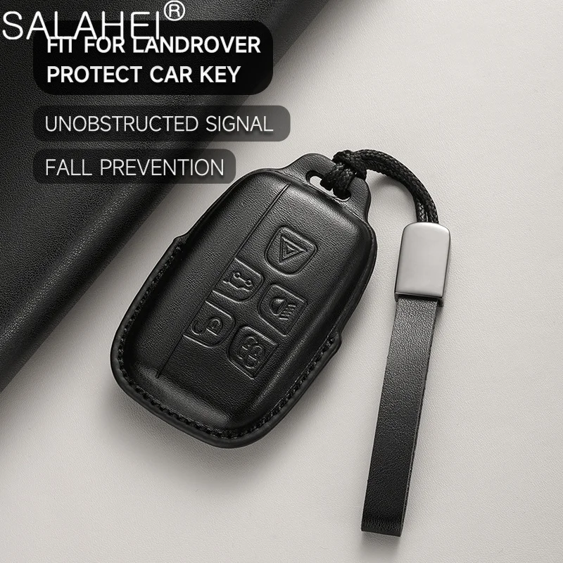 

Car Remote Key Case Cover Keychain Holder Shell Accessories For Land Rover Range Rover Sport Velar Evoque Freelander2 Discovery5