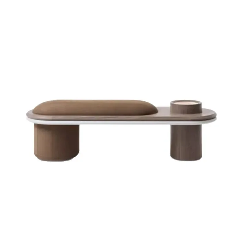 fabric sofa stool, solid wood dining room dining stool, bedroom bedside stool, bench creative shoe changing stool
