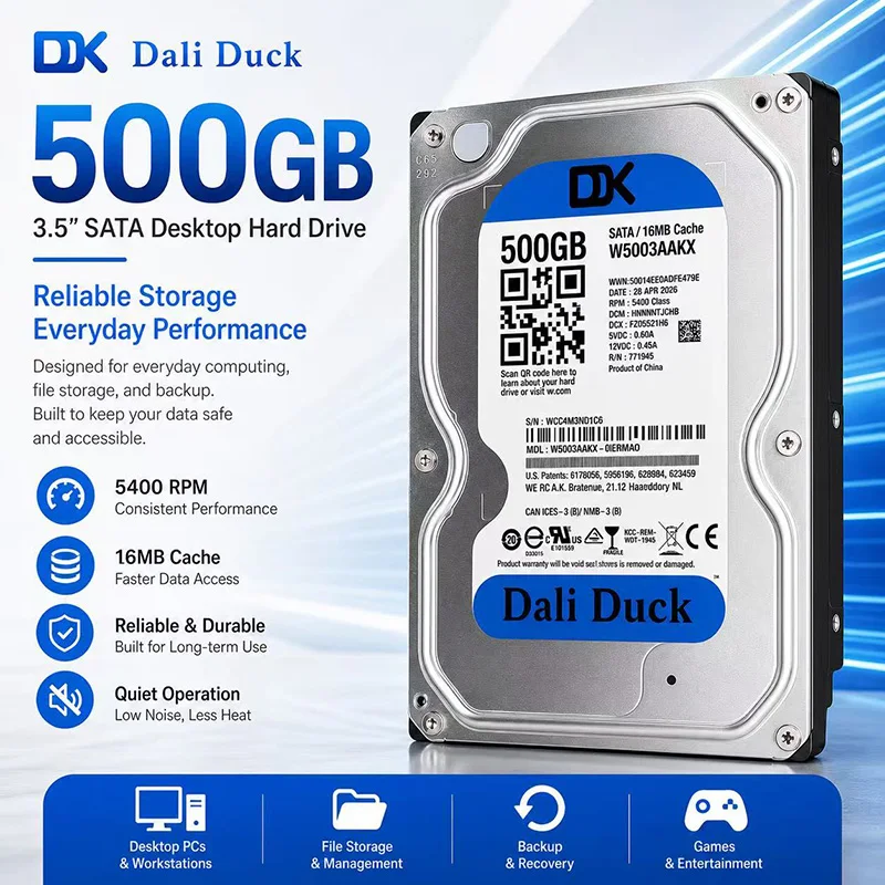 daliduck-hdd-500gb-sata-60gb-s-35インチ-ハードドライブディスク-セキュリティシステムビデオレコーダー用-ssdハードディスク
