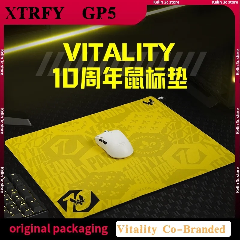 

Xtrfy GP5 Vitality игровой коврик для мыши FPS киберспортивная игра памятное издание 4 мм настольный коврик износостойкий противоскользящий CS2 Valorant