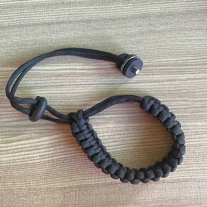 For Gopro 13 12 Accessories Wrist Strap Anti-Lost Weave Rope+1/4 Screw Hand Strap For Insta360 X5 X4 X3 X2 1/4 Hole Selfie Stick