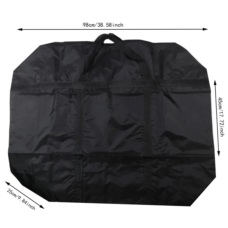 150/180L Quilt Storage Bag Oxford Cloth Organizer Large Capacity Closet Organizers Clothing Dustproof Zipper Luggage Moving Bag