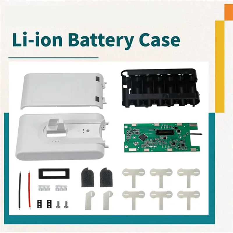 Hot-Replacement Battery Storage Box Case For Dreame V8 V9 V10 Vacuum Cleaner Protection Board Repair Parts