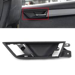 Rear Right Side Car Inner Door Pull Handle Panel Cover Trim Frame For Skoda Fabia 2015-2017