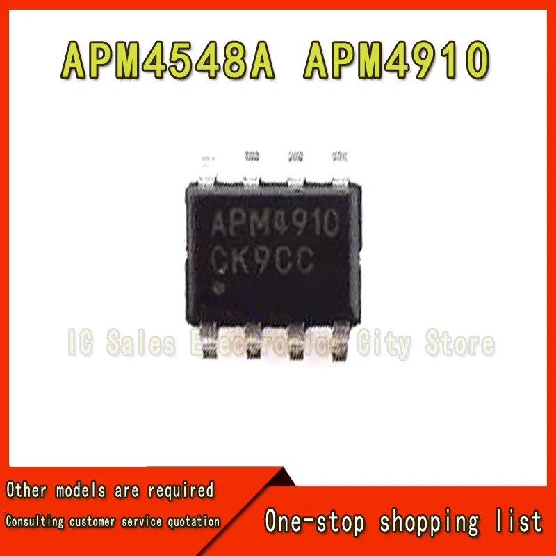 (10 Stuk) 100% Nieuwe Apm4548a Apm4910 APM4910KC-TRL APM4910KC-TRG Sop-8