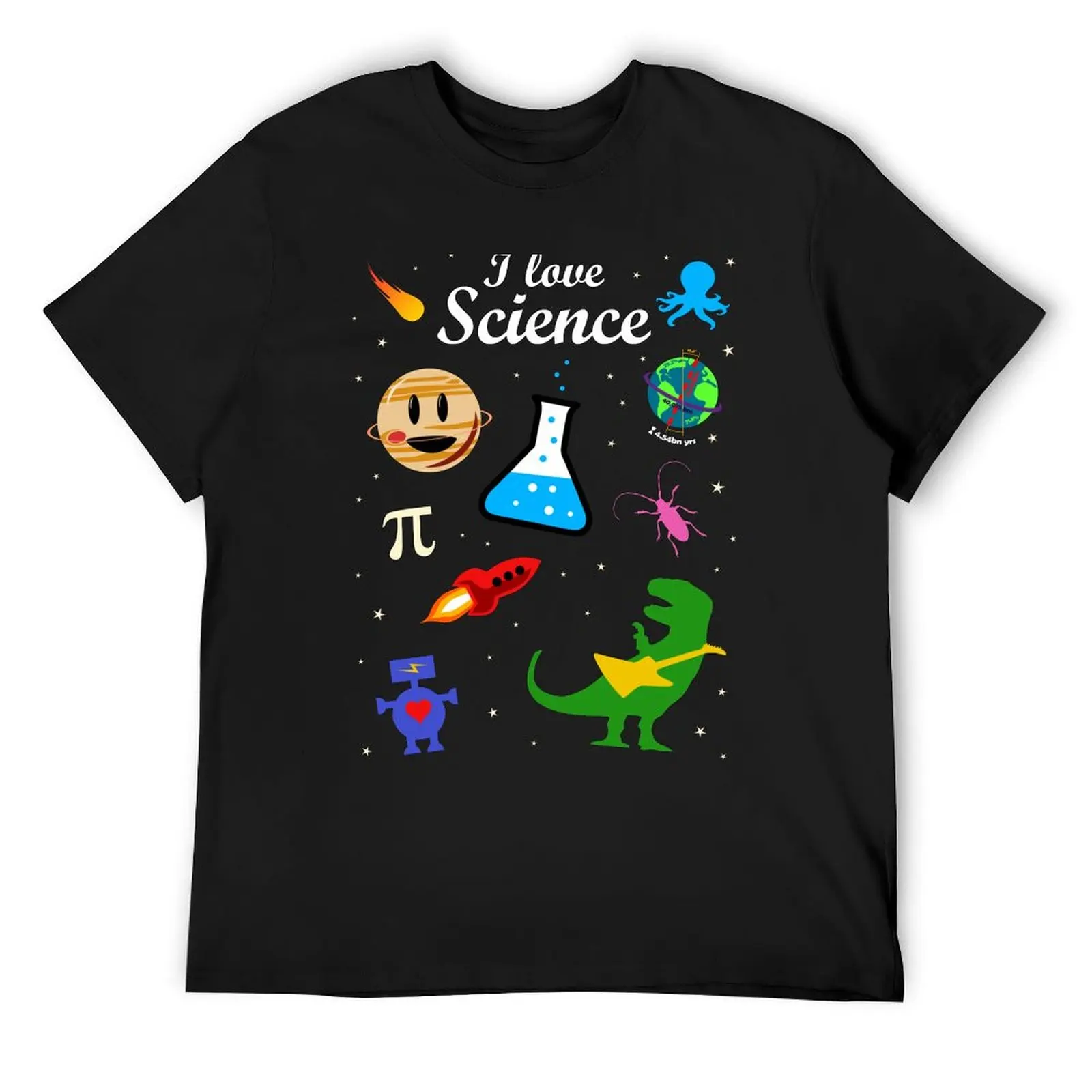 

I Love Science T-Shirt animal prinfor boys sweat gifts for boyfriend tee shirts for men