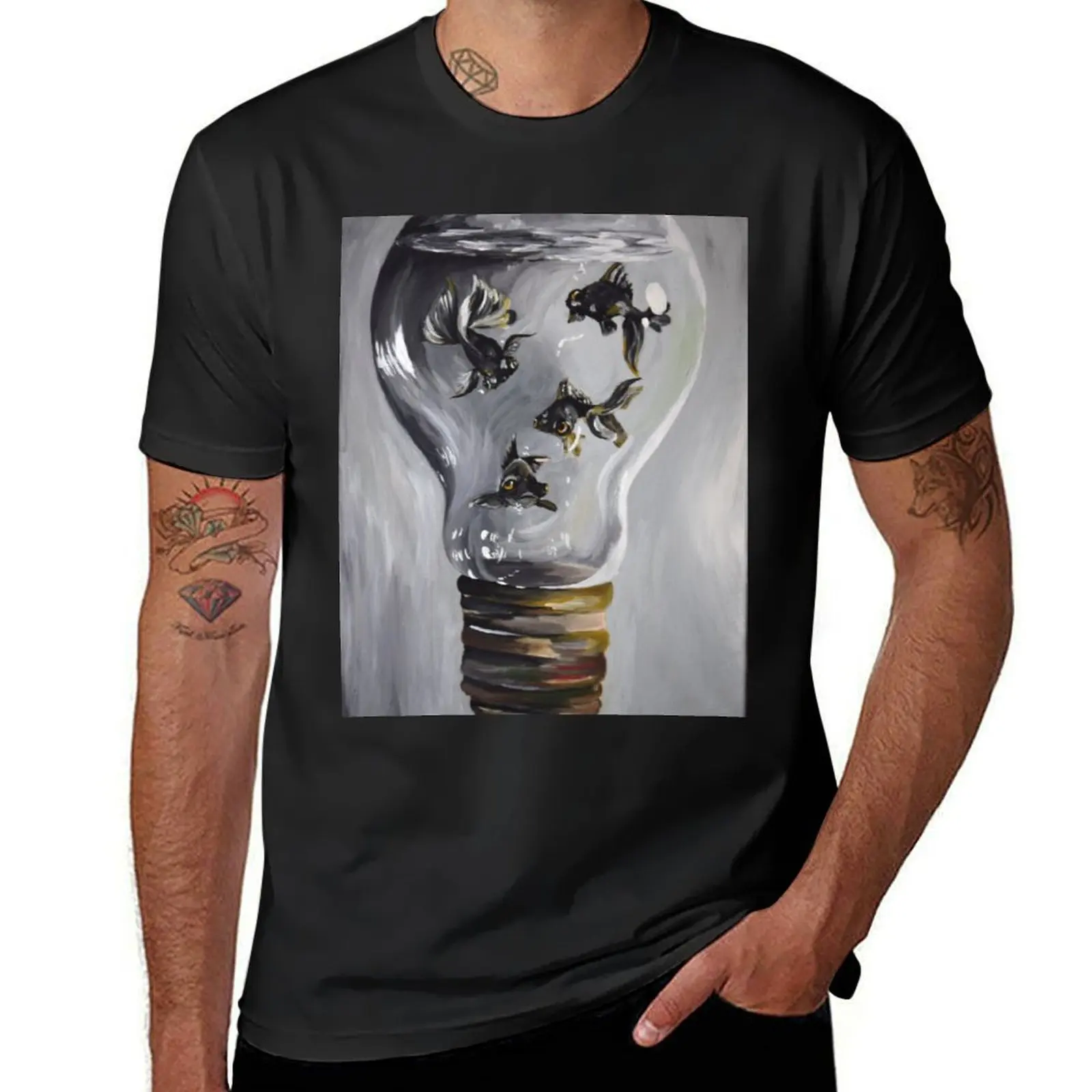 

Trapped in Your Head T-Shirt kawaii clothes T-shirts oversize boys whites Aesthetic clothing mens t shirt graphic