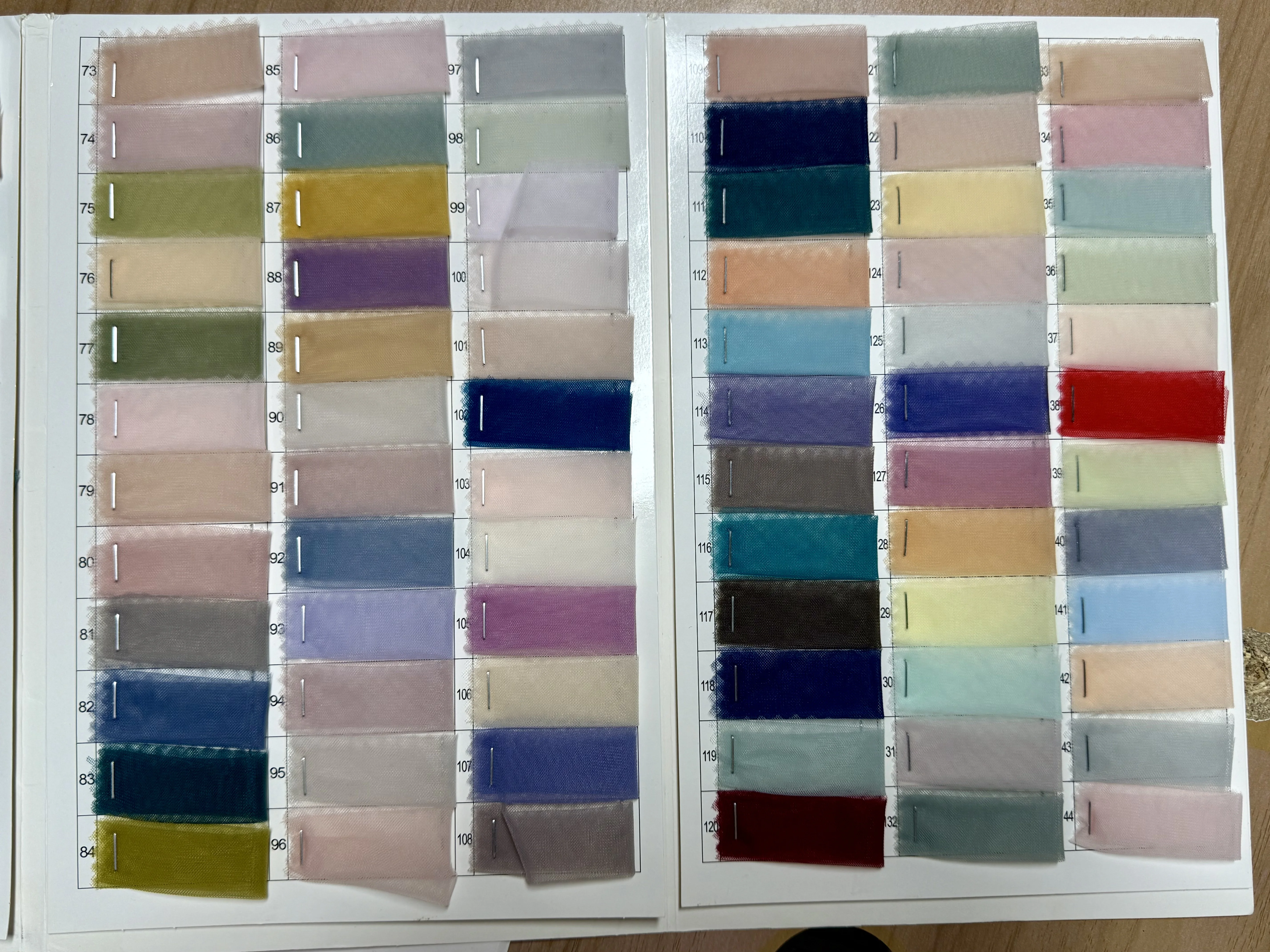 Red brown nude pink soft chiffon fabric wedding celebration curtains clothing rose mesh chair back mesh DIY sewing materials