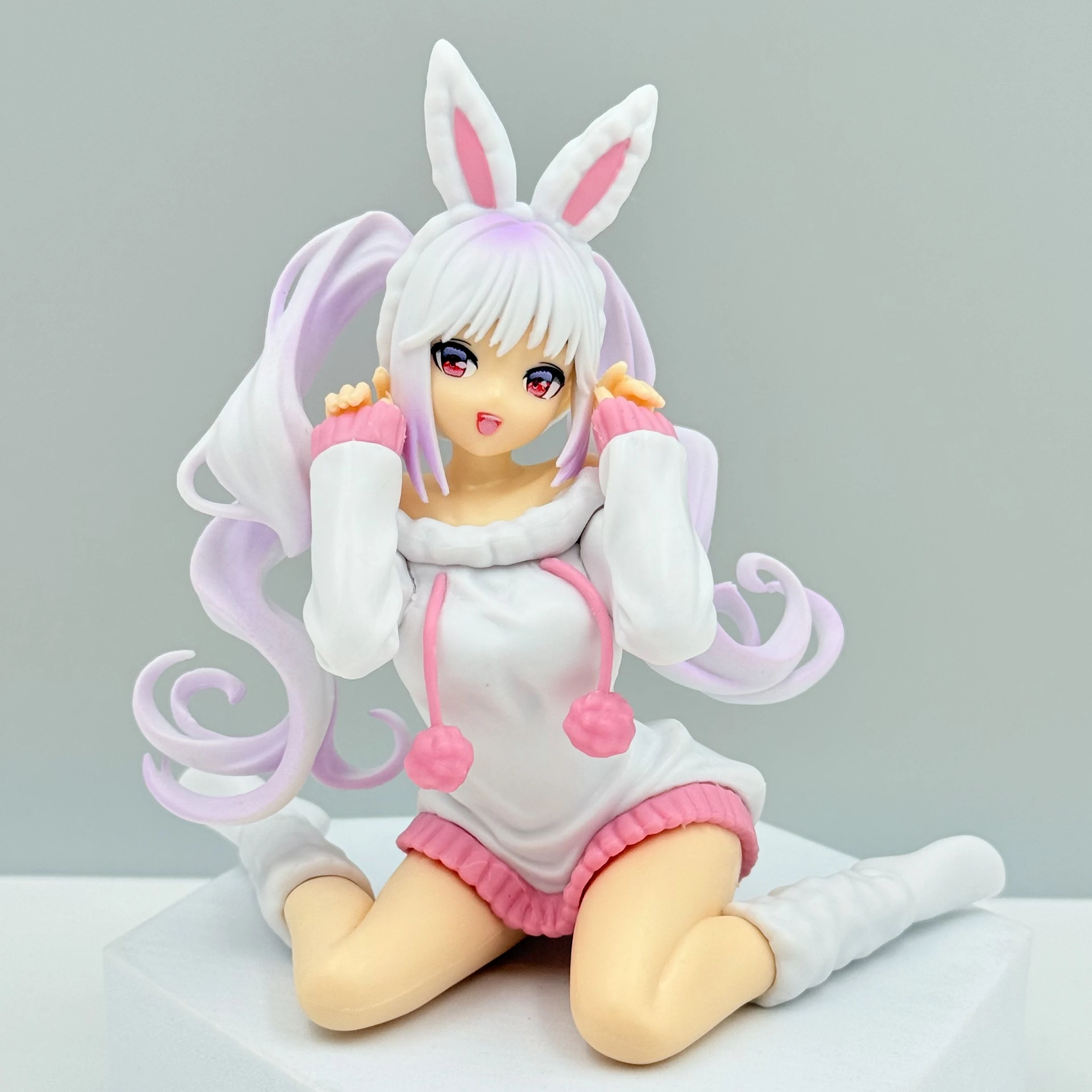 

Nicky Alice Victory Goddess Anime Figure Car Case Decoration Cosplay Rabbit Girl Handmade Customizable Collectible Toy Model
