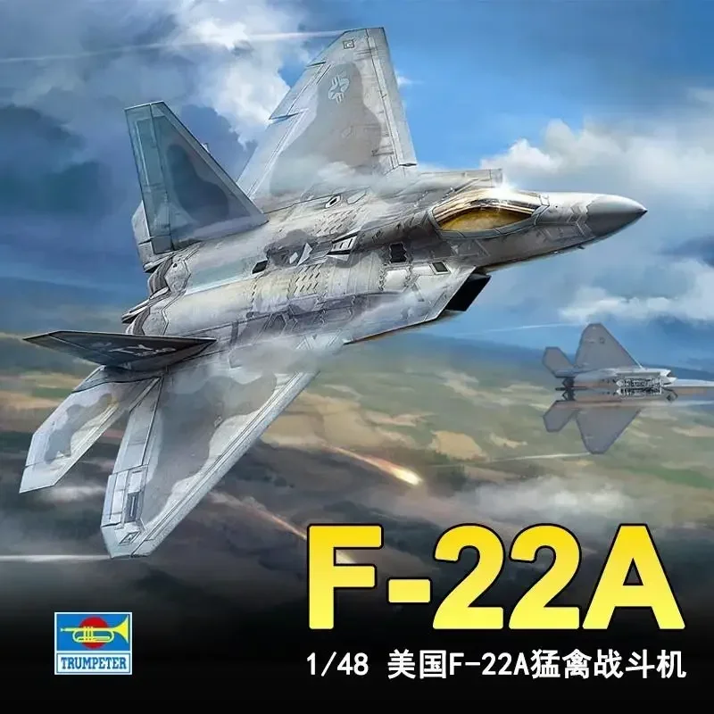 

Trumpeter i love kit 62801, масштаб 1/48 F-22A Raptor, пластиковая сборная модель, комплект