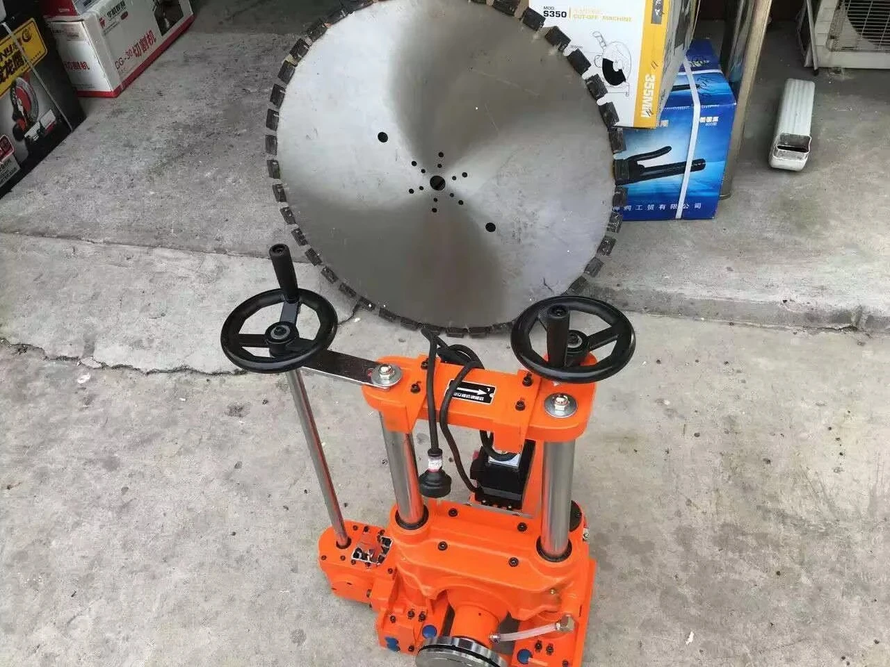 Semi-automatic Electric Wall Concrete Cutting Machine Electric Wall Chaser Groove Cutting Machine Wall Slotting 6.2kw Machine