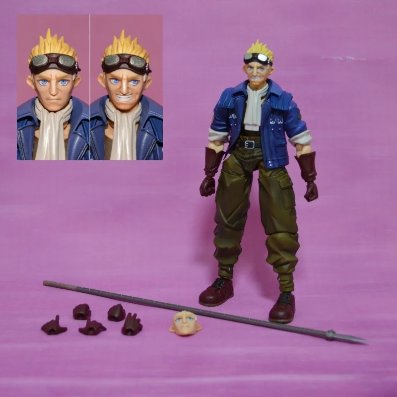 

Hot Sale In Stock Original Ff7 Japanese Version Havent Remastered Handmade Action Figure Model Collectibles Toy Gift Cid