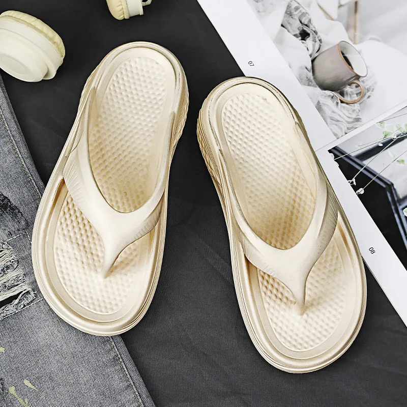 Men's Summer Light EVA Couples Anti-Slip Sandals Breathable Slippers Popular Hole Shoes
