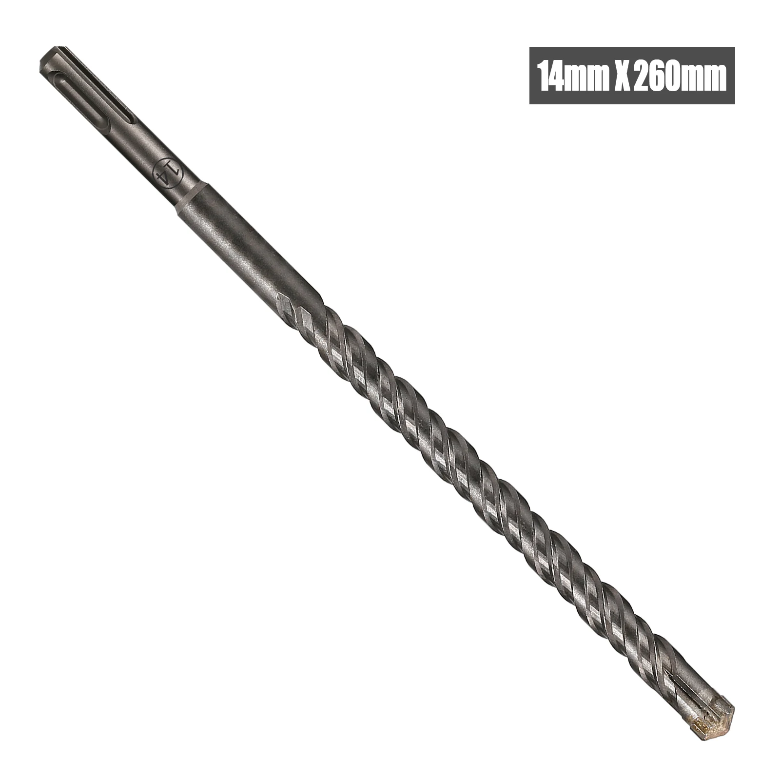 1 Stück Beton SDS Plus 6-25mm Bohrer Kreuzschneidkopf Doppelbohrer Hammer 260mm Wand Ziegel Block Elektrohammer Mauerwerkbohrer – Detail 13