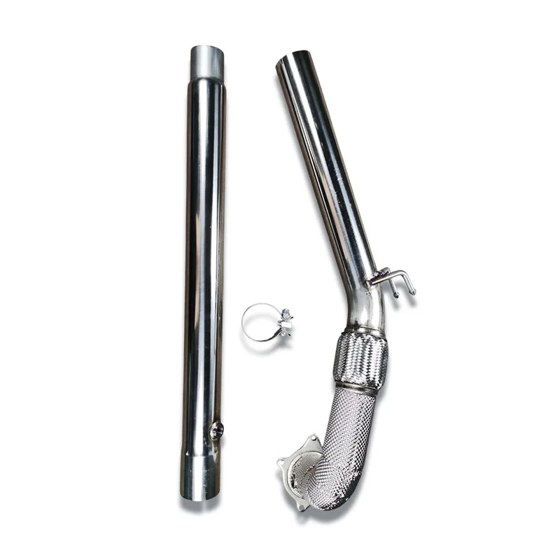 مناسبة للمصنعين توريد أنابيب عادم السيارة المعدلة المصنوعة من الفولاذ المقاوم للصدأ، مخصصة لنماذج Golf 6 GTI