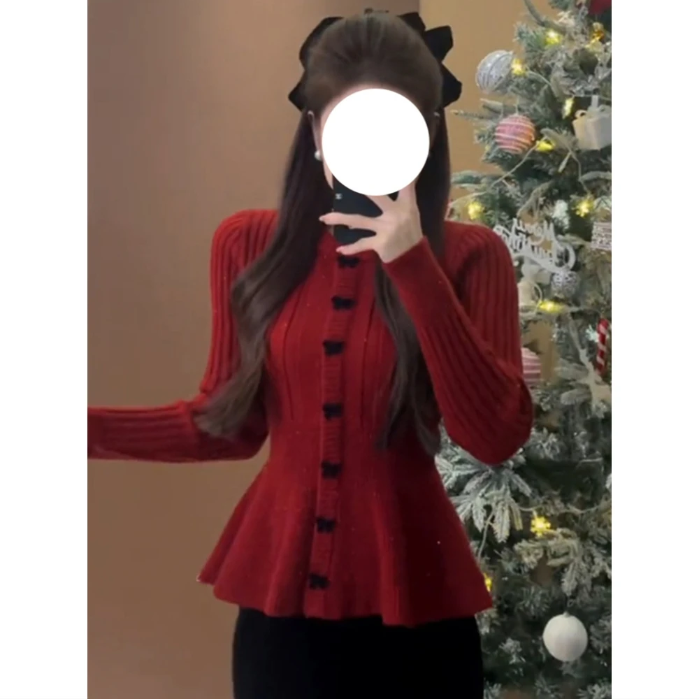 

Womens Pullovers Funny Pleated Fold Design Elegant Sweater Accordion Pleats Sleeve Solid Color High Neck Office Lady Breathable