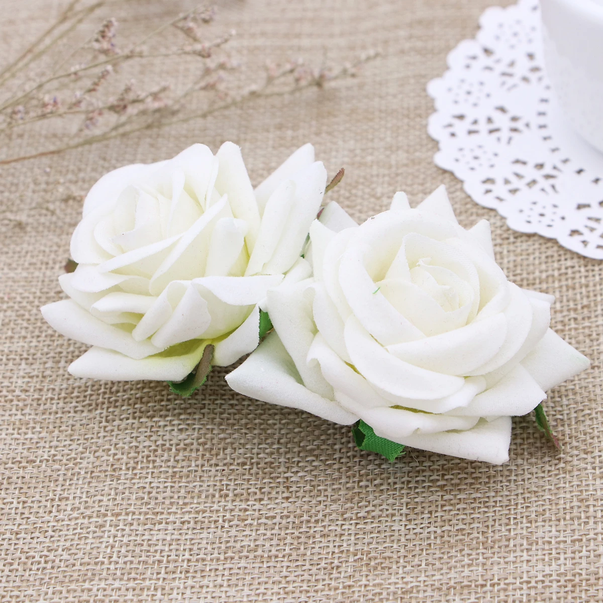 

Floral Hair Accessories Elegant Rose Comb for Wedding Party Tropical Theme Durable Premium Material Small Combs