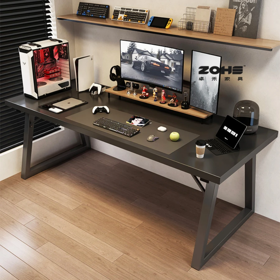 

Simple And Modern Computer Desk Bedroom Office Home Double Gaming Workbench Reading Study Table Room Desks Escritorio Furniture