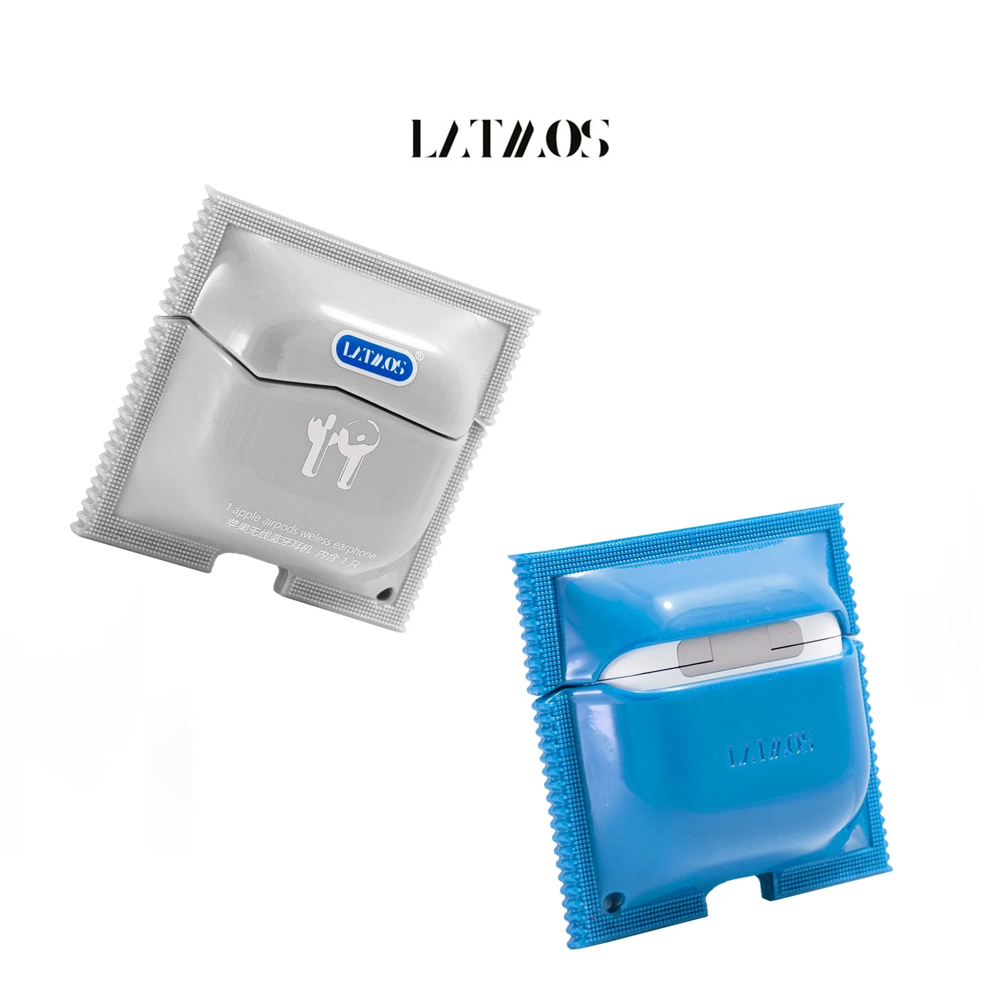 Packaging bag protective cover, suitable for Airpods, soft shell, headphone protective case, silicone headphone protective cover