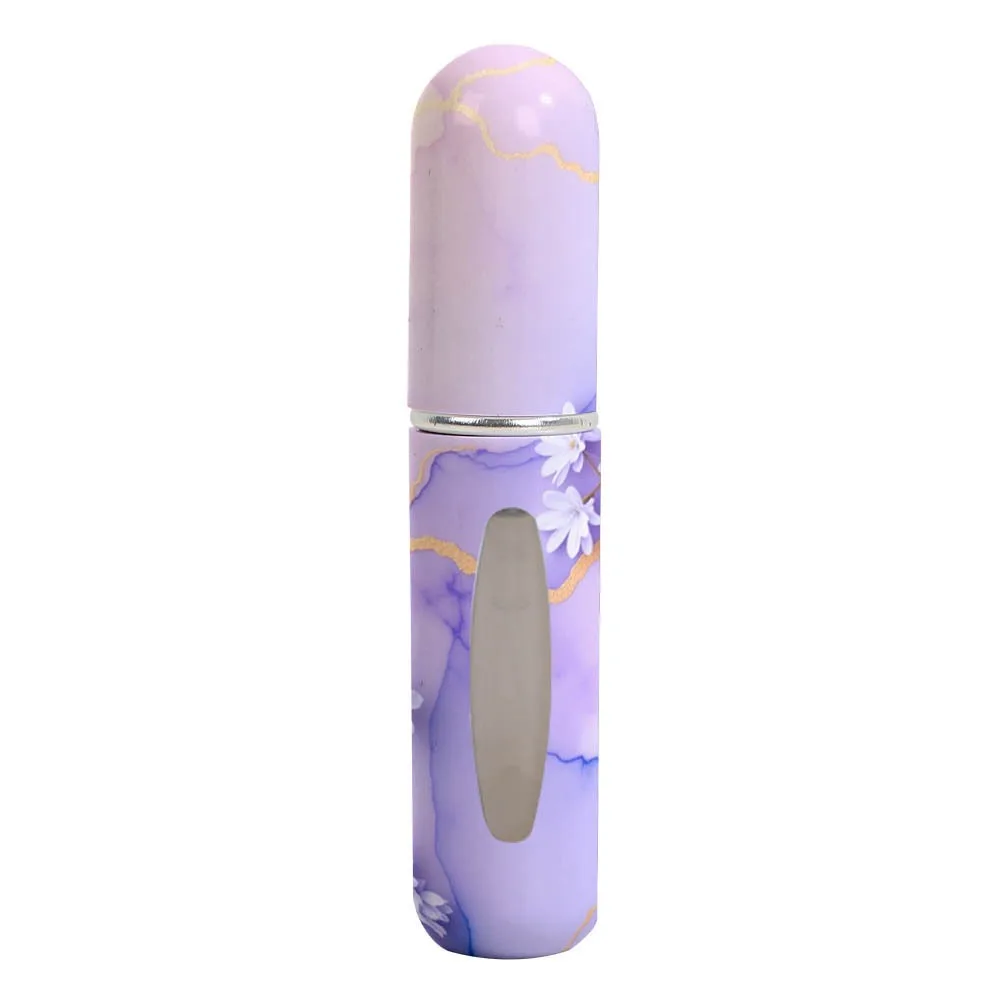 Cute 5ml Mini Perfume Bottle Refillable Leak-proof Spray Rotating Bottle Perfume Dispensing Bottles Travel