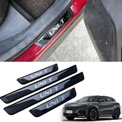 Embellecedor de cubierta de Pedal de umbral de puerta de coche para unidad Changan uni-t, Protector de placa de desgaste, accesorios interiores, 2020-2023