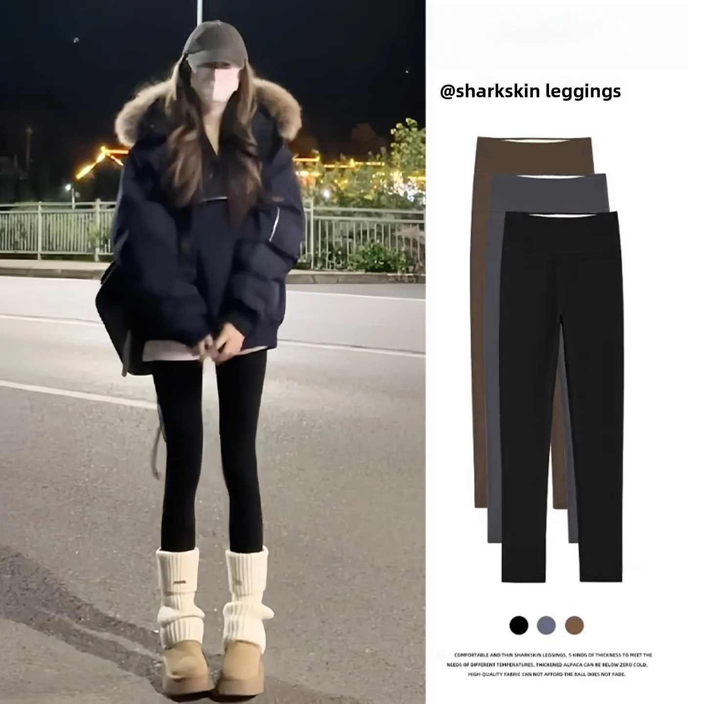 Calças de yoga femininas de cintura alta, outono inverno, quentes, arca, levantamento de bunda, calças compridas, puro e-commerce ss