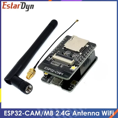 ESP32-CAM ESP32-CAM-MB MICRO USB ESP32 Serial to WiFi ESP32 CAM Development Board CH340 5V Bluetooth