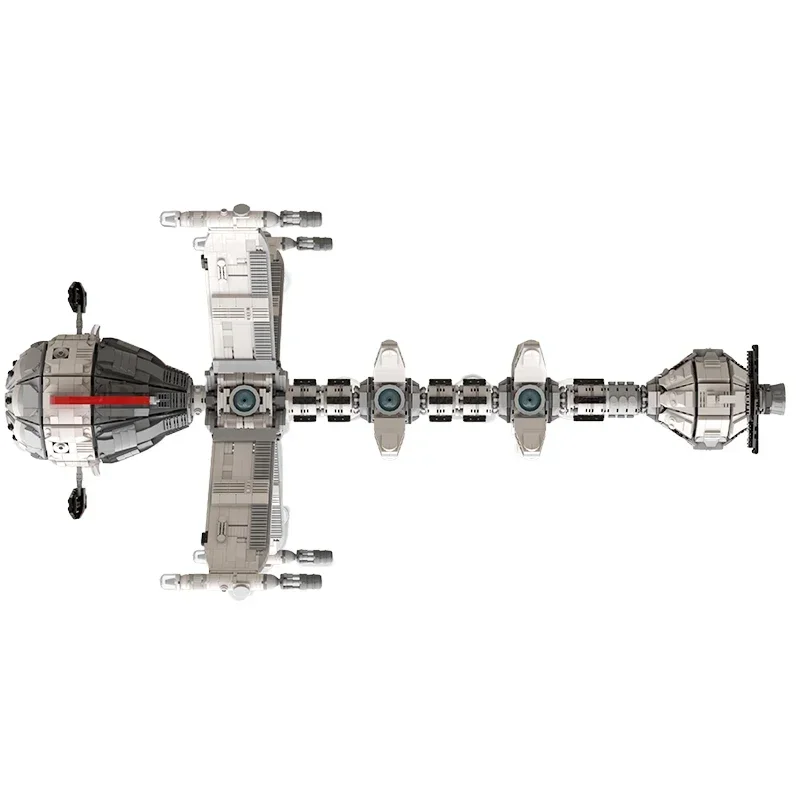 Space Series Comet Spacvier décennie s de construction MOC-115963 Sci-Fi Dime Roman Spacvier Defender Modèle d'assemblage Puzzle Jouet Cadeau pour enfants