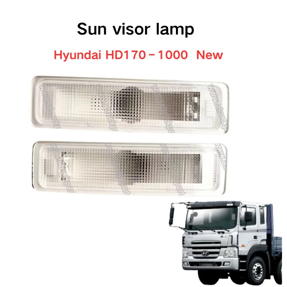 FDONG 1 Pcs Sun Visor Lamp 92660-7M000 for Hyundai New HD170‑1000 Series
