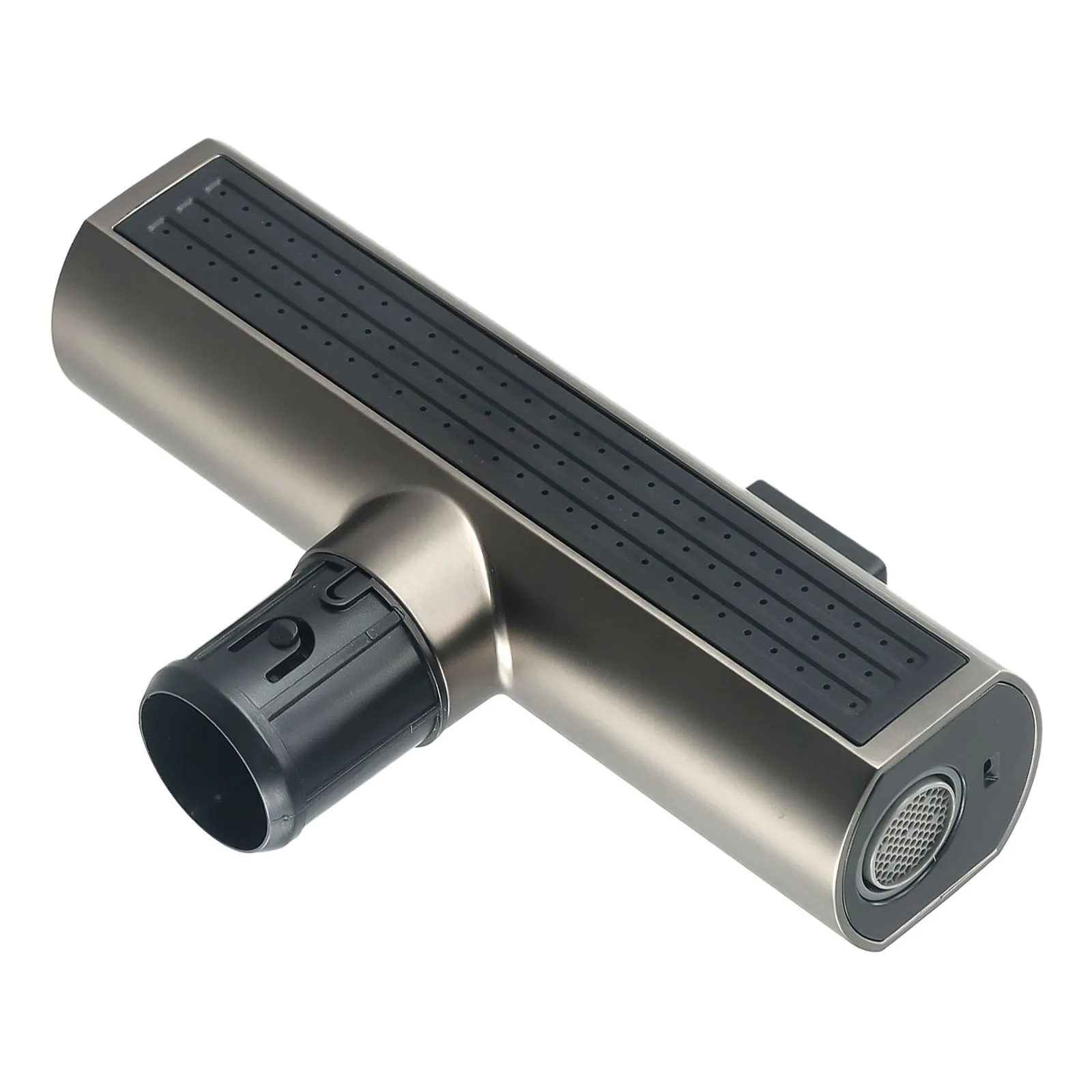 3-in-1 Pull-Out Faucet Supercharged Universal Rotating Extender Waterfall Outlet