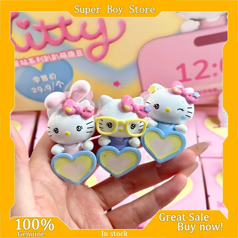 

Genuine Sanrio Hello Kitty Sweet Energy V1 V2 V3 Series Blind Box Lying Down Cute Mini Collection Desktop Ornament Fashion Gift