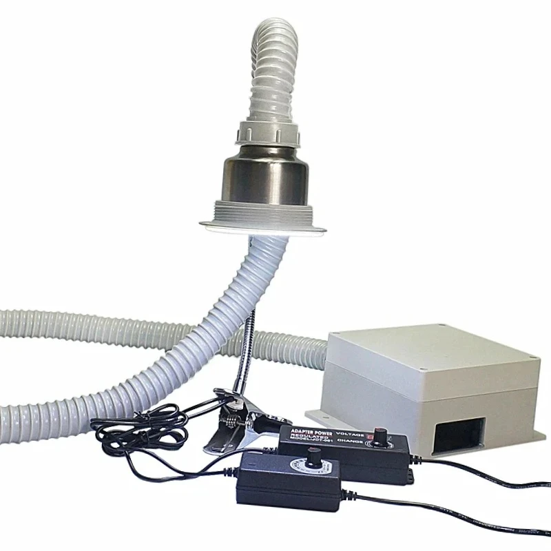 Urządzenie do usuwania dymu LY do naprawy telefonów komórkowych, dwufunkcyjny odpowietrznik, odsysacz oparów, oświetlenie, ekstraktor do naprawy telefonów komórkowych, 220V 110V