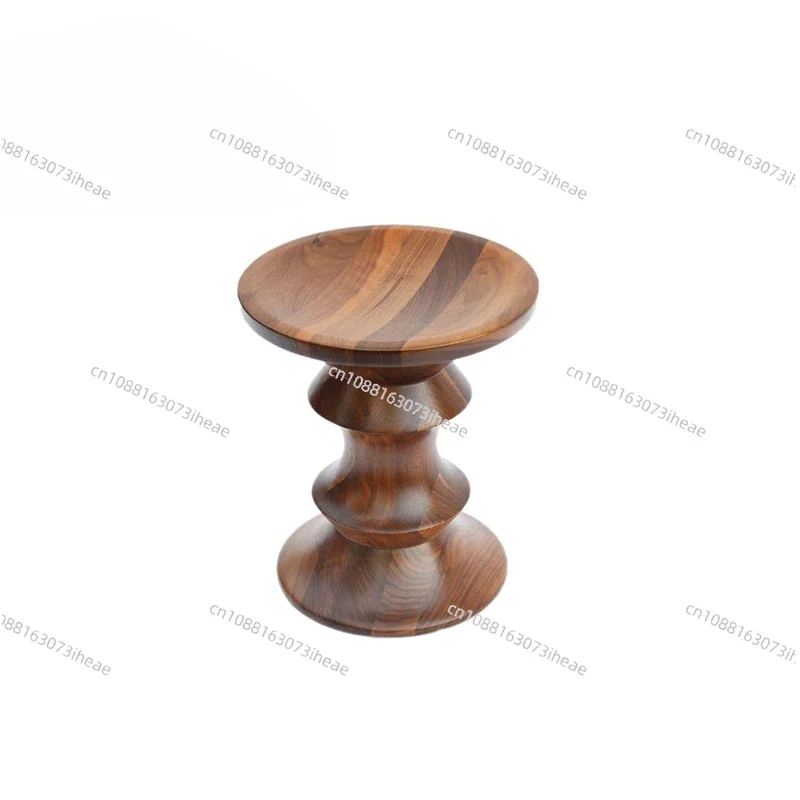 

Chair, solid wood stool, Nordic minimalist modern style