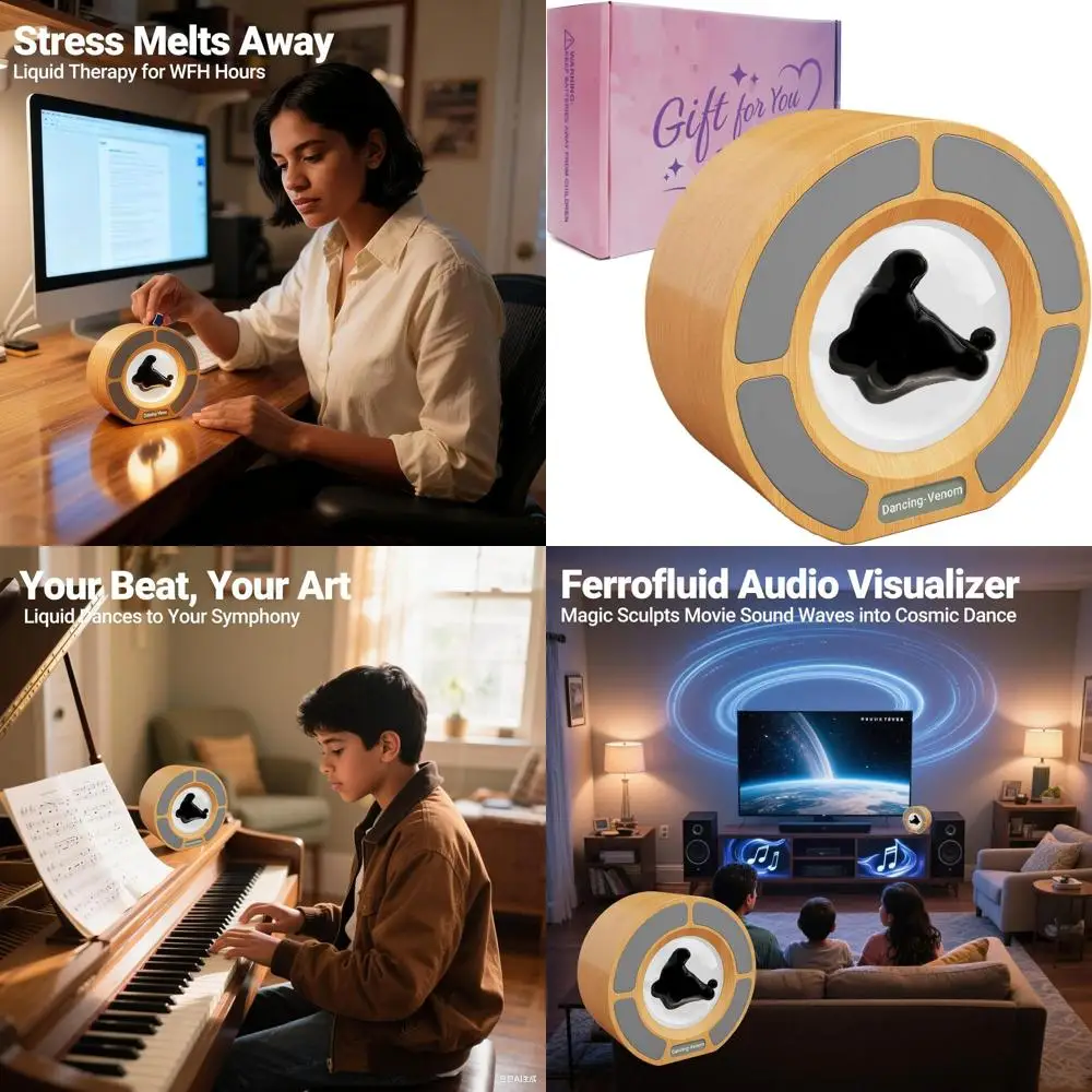 

Настольная лампа-аудиовизуализатор, световое шоу, синхронизированное с музыкой, подарок на День святого Валентина для рабочего стола или спальни (без динамика)