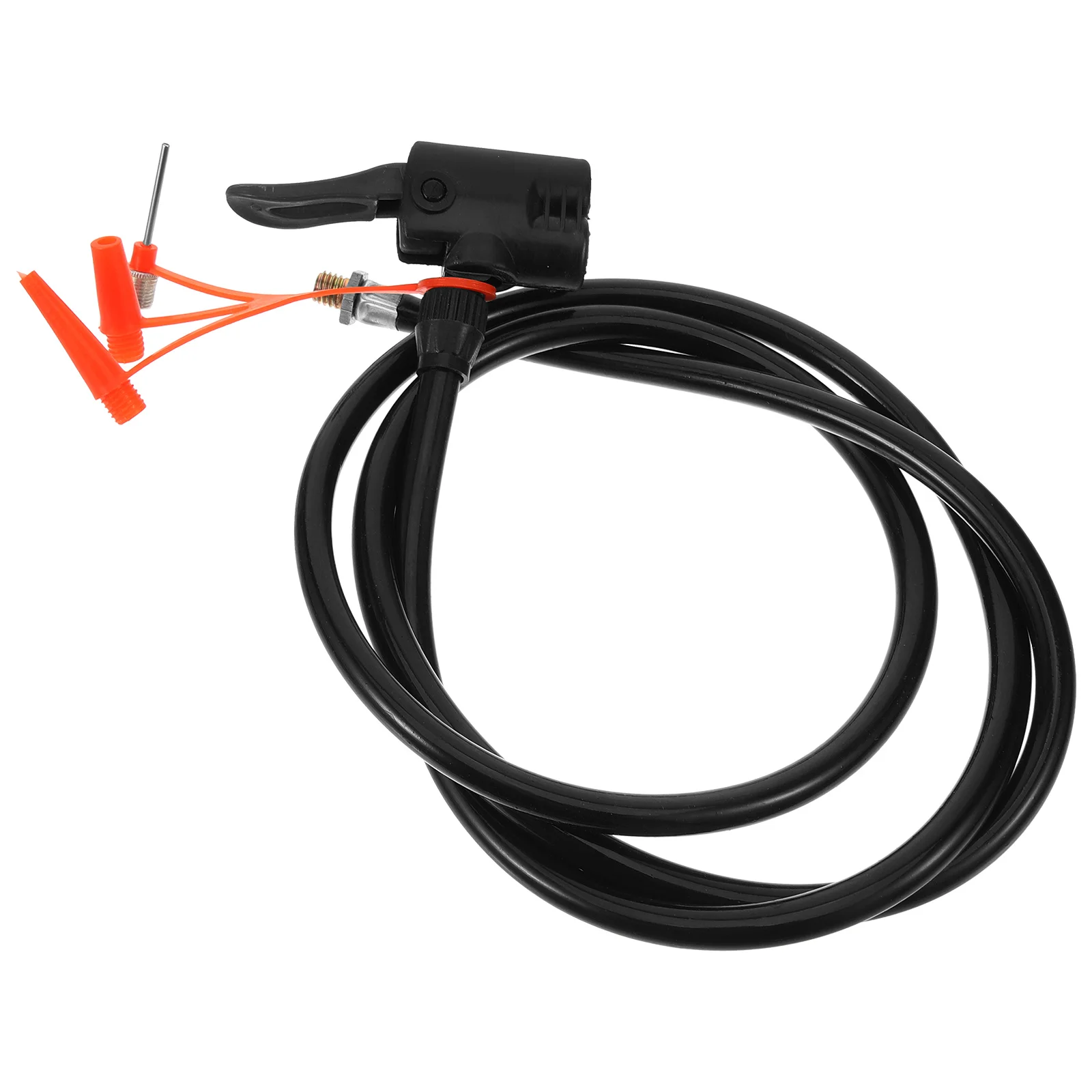 

Bike Pump Anti-Freeze Hose Universal Inflator Hose Durable Plastic Head for Cycling Quick and Easy Inflation Reusable Inflator