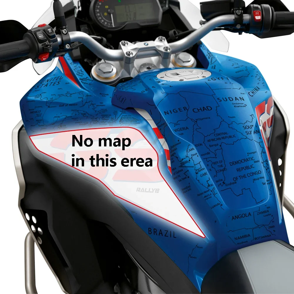 For BMW F850GS Adventure 2019-2022 40 Years GS Decals Clear Motorcycle Full Graphics Kit Transparent Sticker