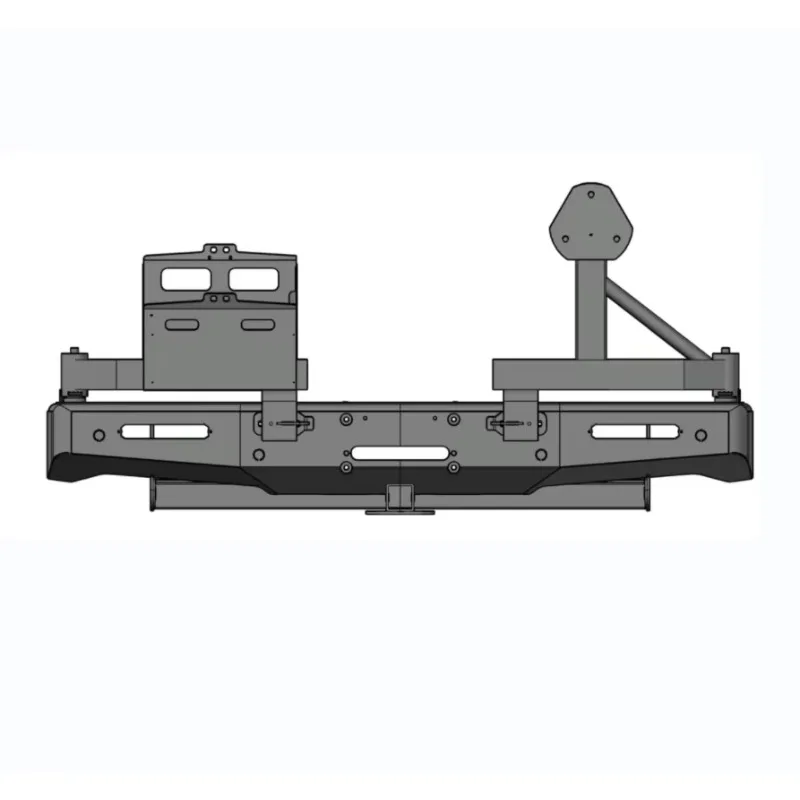 

Pickup Rear Bumper for Hilux Np300 Ranger Triton L200 with Tow Bar