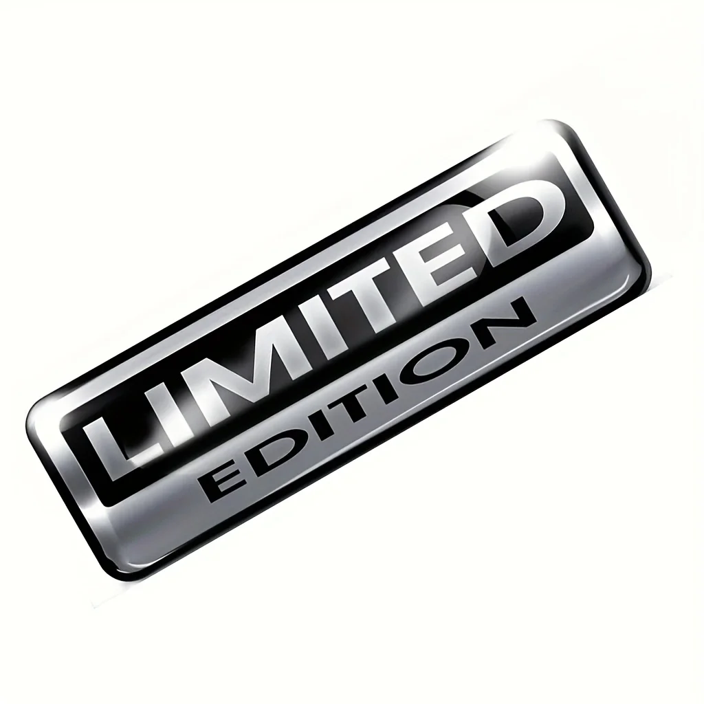 Limited Edition Emblem 3D Badges Decal Sticker Auto Racing Sport Emblem for Rear Trunk Side Fender Car Motorcycle
