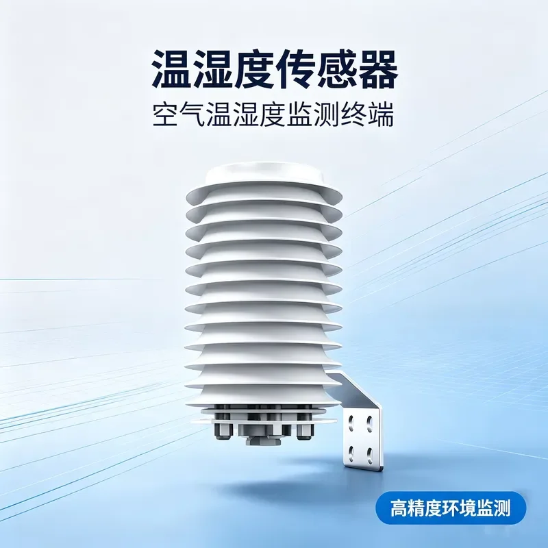 Temperature and Humidity Sensor Real Time Monitoring Probe for Site Meteorological Environment Sensing Equipment