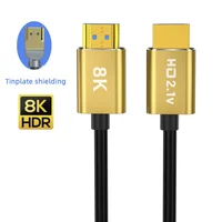 Cables HDMI 8k V2.1 Cable 8k 60hz 4k 120hz 3d Hdr 48gbps Hifi Hdcp HDMI 2.1 Cable Dinámico HDR EARC HDMI.0.5M/1M/2M/3M/5M.