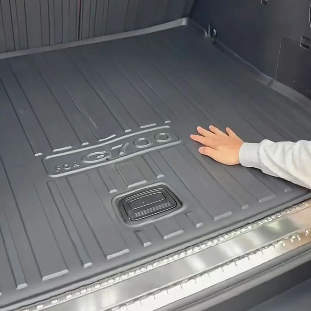 For JETOUR G700 2025 2026  Custom Fit TPE Trunk Five Seats Cargo Liner & Full Coverage Backrest Mats  Interior Accessories