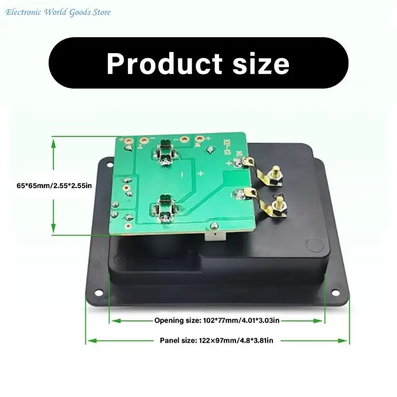 A3PD Adjustable 2 Way Passive Sound Crossover 20Hz-20kHz Frequency Divider KP-12 view 6