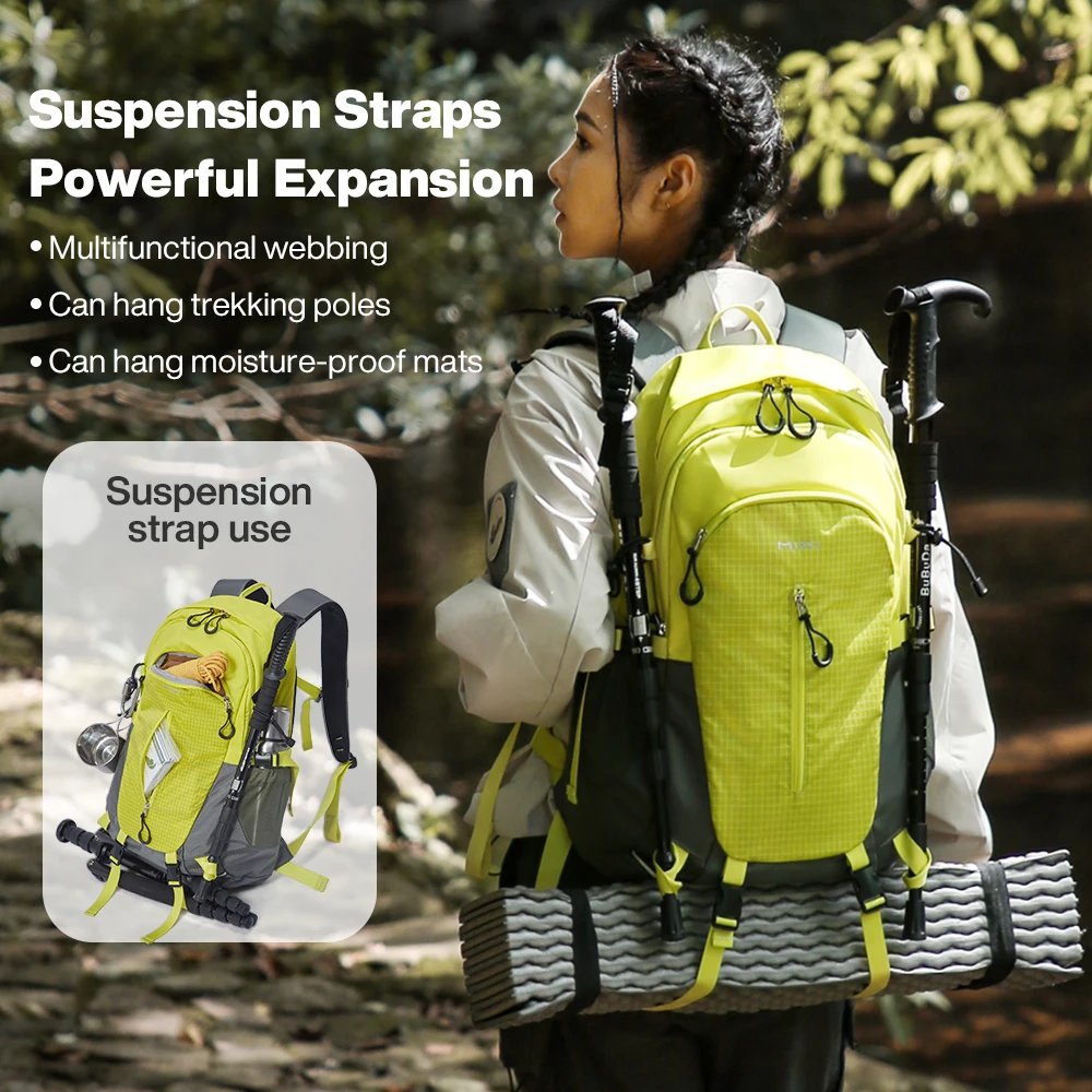 Mixi Sports Outdoor Waterdichte Rugzak Grote Capaciteit Reizen Lichtgewicht Casual Wandelen Bergbeklimmen Tas M5262
