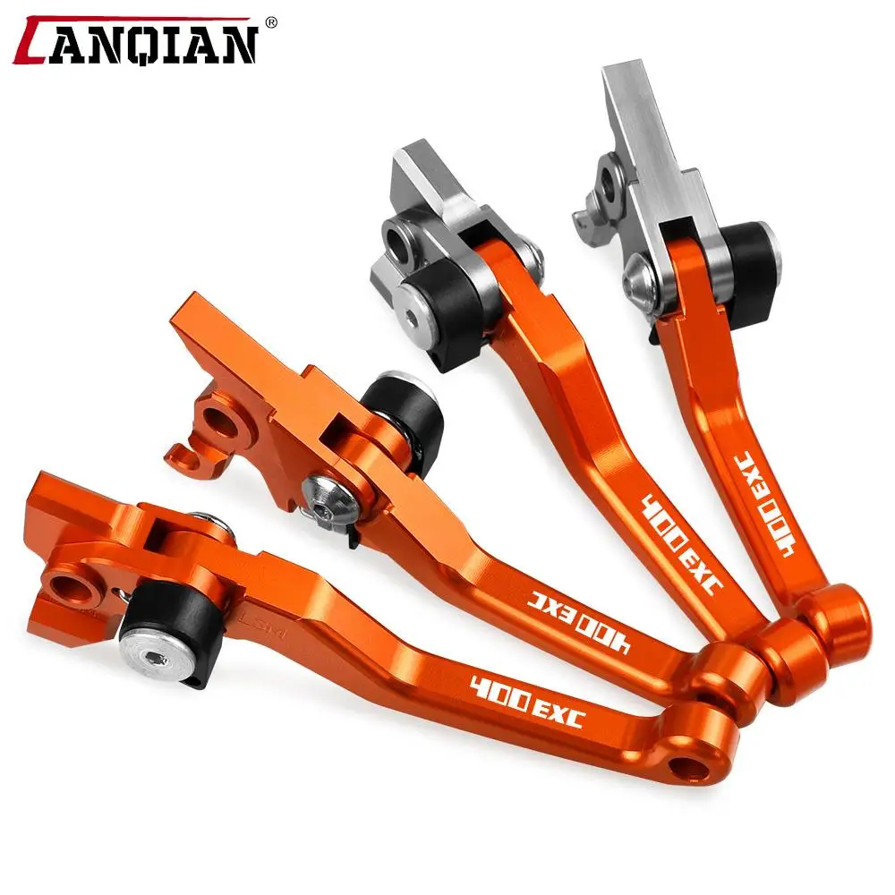 

Motocross Brakes Foldable Pivot Dirt Bike Brake Clutch Levers Handle Lever Accessories Fit FOR 400EXC 400 EXC 2009 2010 2011