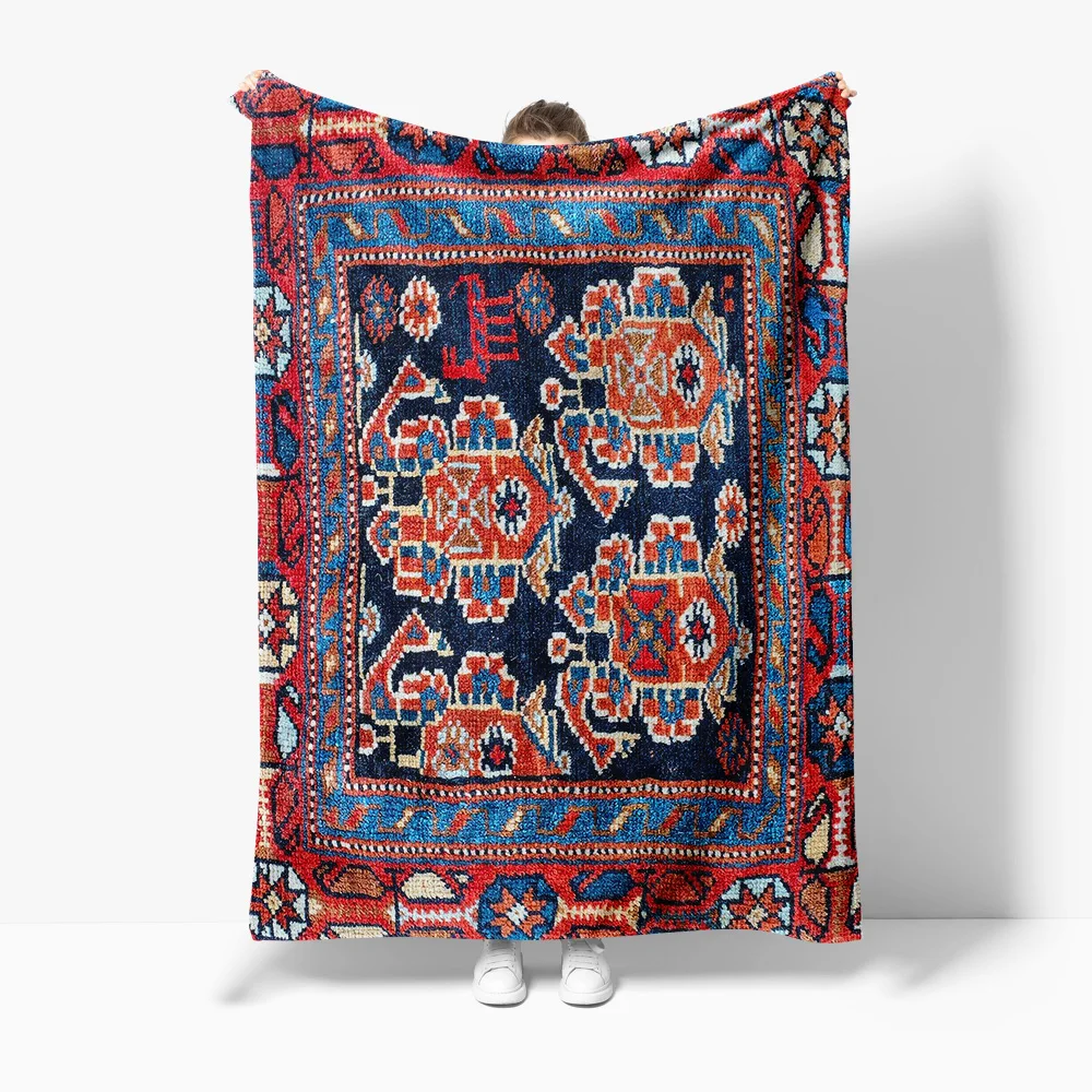 

Турецкий винтажный ковер-килим, одеяло, покрывало, декоративное покрывало, мягкий теплый напольный коврик, домашний декор