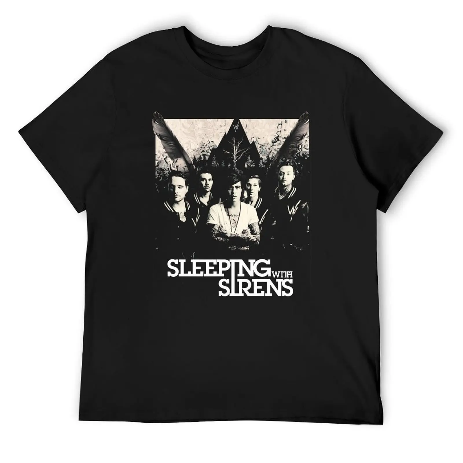 

Sleeping With Sirens T-Shirt graphics croswit shirt man quick drying plain mens fashion