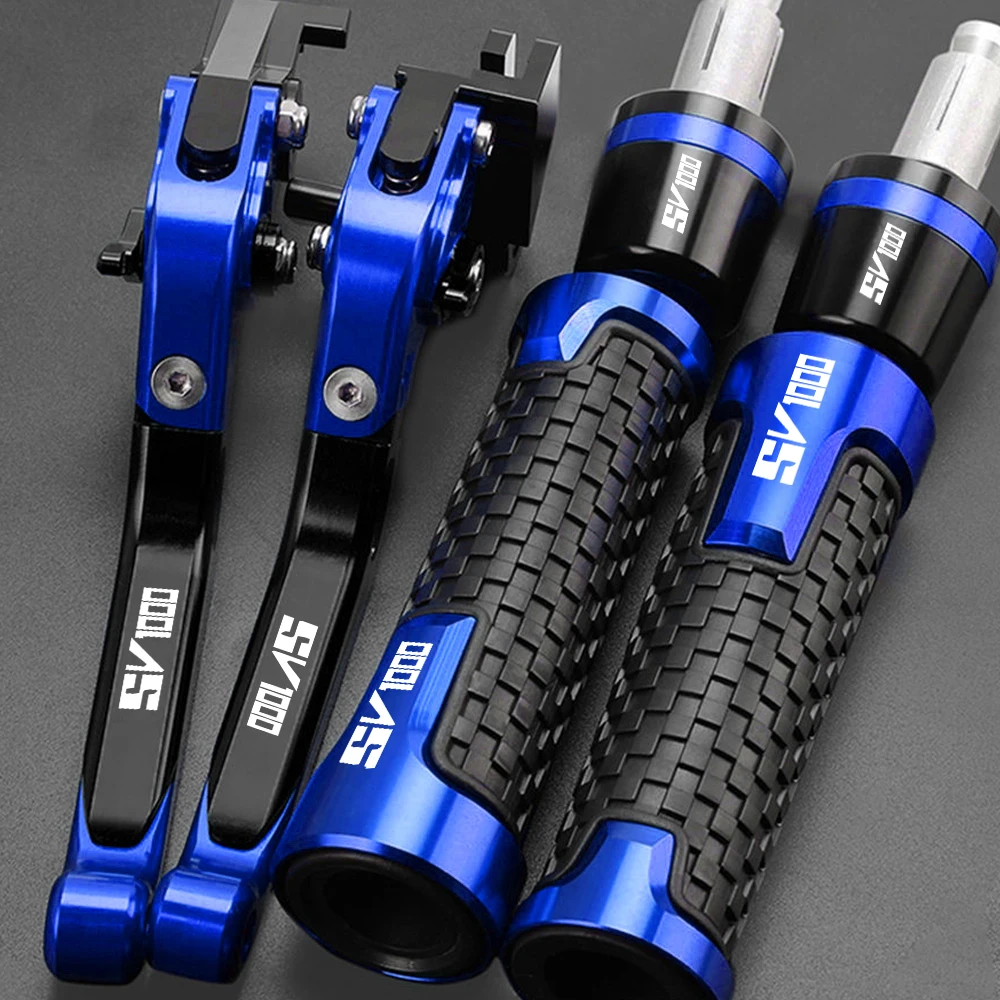 

For SUZUKI SV1000 SV 1000S SV 1000 S SV1000 S 2003 2004 2005 2006 2007 Motorcycle Brake Clutch Levers Hand Handlebar grips Ends