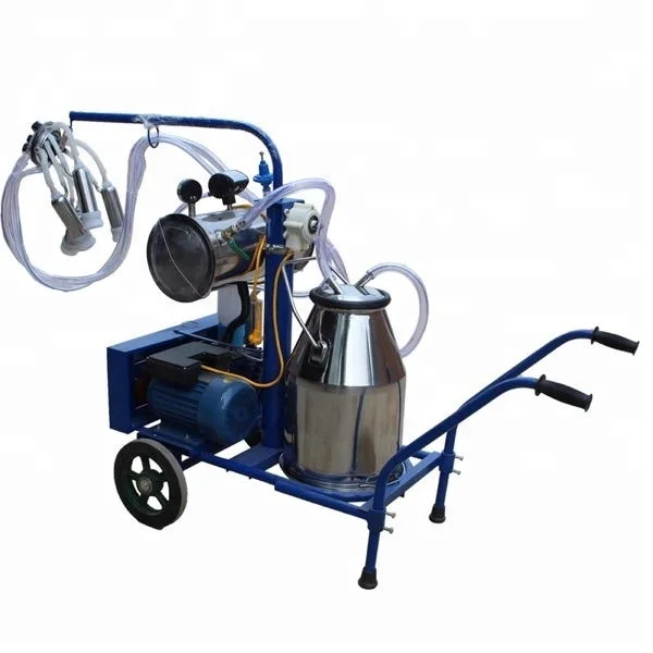 Automatic Stainless Steel Milking Machine For Cow Vacuum Pump For Milking Machine Portable Milking Machine