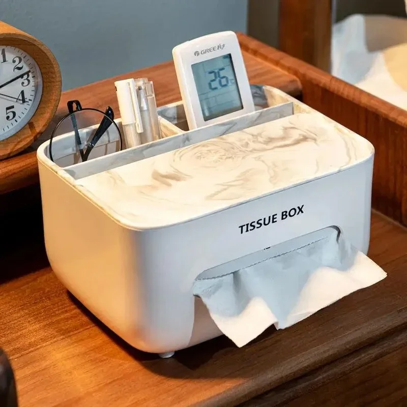 Creative desktop storage box, tissue box, luxurious home multifunctional, simple miscellaneous, so living room coffee table