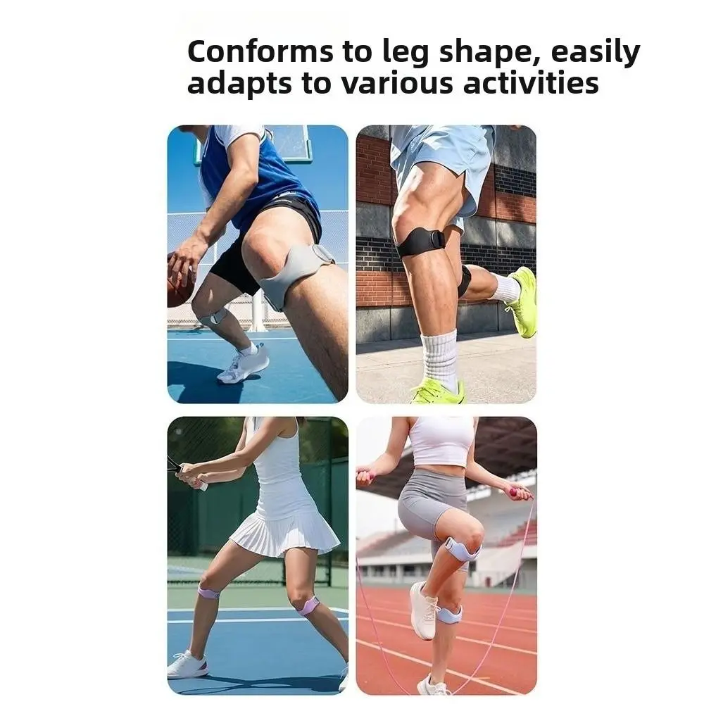 3D Airbag Patellar Band Adjustable Non-Slip Knee Brace Comfortable Meniscus Support Knee Support Knee Joint Protection